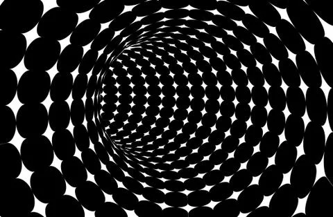 Vector tunnel background Ilustración de archivo