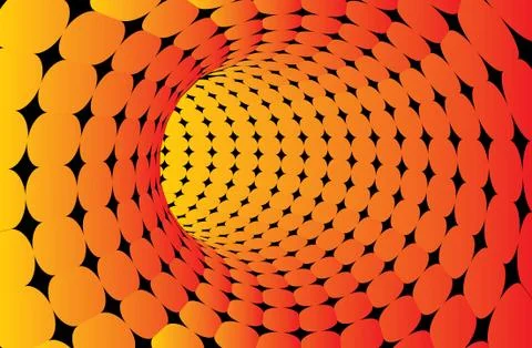 Vector tunnel background Ilustración de archivo
