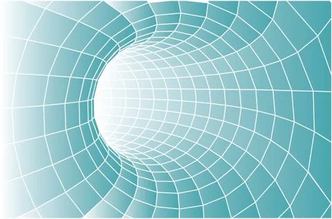 Vector tunnel background Ilustración de archivo