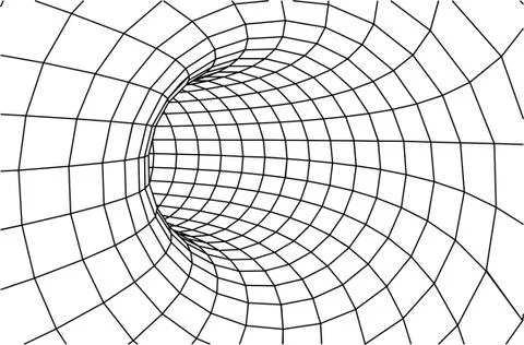 Vector tunnel background Ilustración de archivo