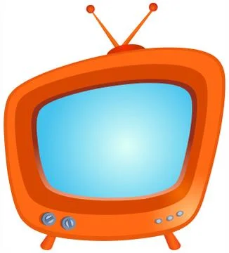 Vector TV Stock Illustration