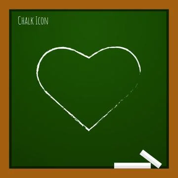 Vector two hearts icon. Eps10 Stock Illustration