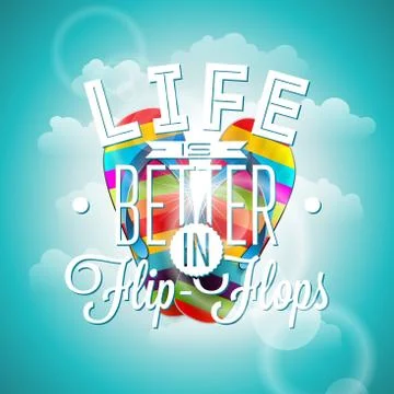 Vector typography design element for greeting cards and posters Stock Illustration