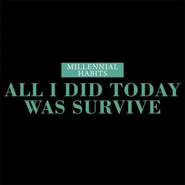 Vector typography illustration Stock Illustration