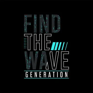 Vector typography for t-shirt. perfect for simple style Stock Illustration