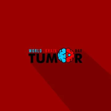Vector Typography of World Brain Tumor Day Stock Illustration