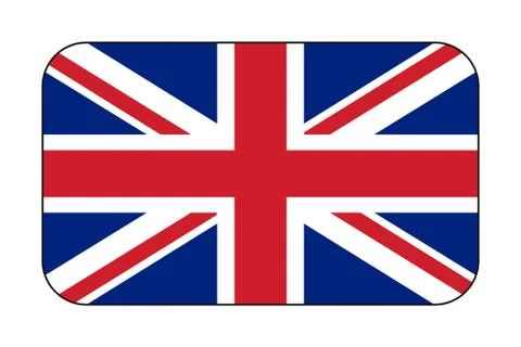 Vector UK Flag icon Stock Illustration