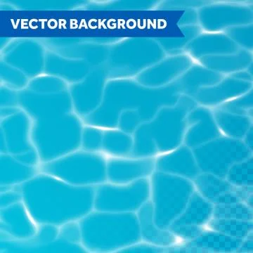 Vector underwater light wallpaper background. Stock Illustration