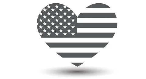 Vector USA Flag. American Flag Symbol.Icon For Website Or Mobile App Stock Illustration