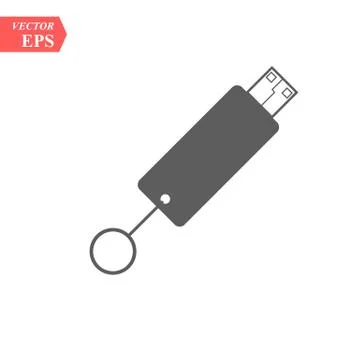 Vector usb flash drive icon Stock Illustration