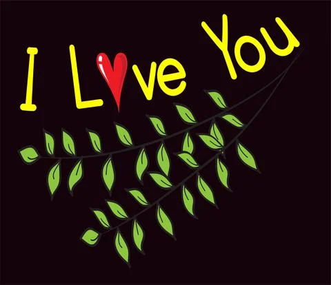 Vector Valentine card heart shape design sticker Illustrazione stock