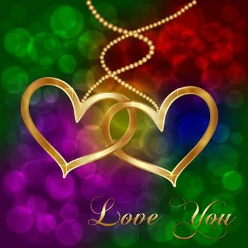 Vector Valentine Card Stock Illustration