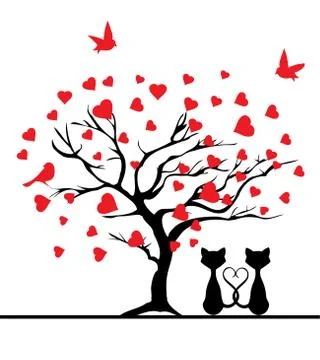 Vector valentine card Stock Illustration