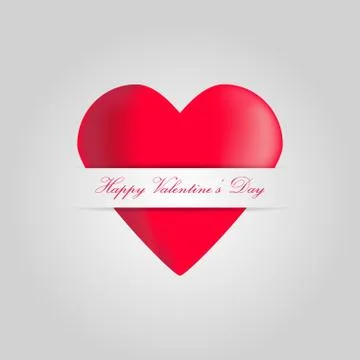 Vector valentine heart Stock Illustration