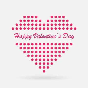 Vector valentine heart Stock Illustration