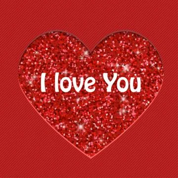 Vector Valentines Day Card Stock Illustration