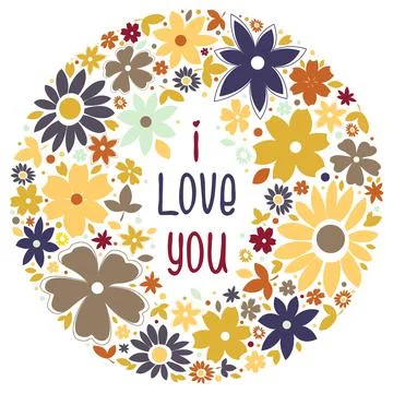 Vector valentine's day card Stock Illustration