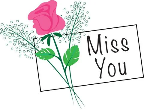 Vector Valentine's Day card with rose Stock Illustration