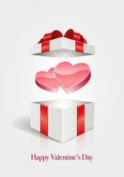 Vector Valentines Day design template Stock Illustration
