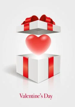 Vector Valentine's Day design template Stock Illustration