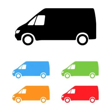 Vector van silhouettes Stock Illustration