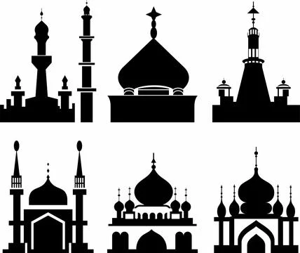 Vector vector architectural elements for creative projects Stock Illustration