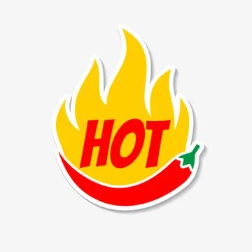 Vector veggie sticker Stock Illustration