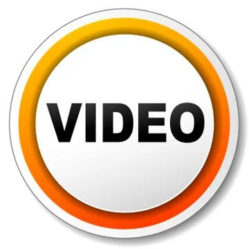 Vector video icon Stock Illustration