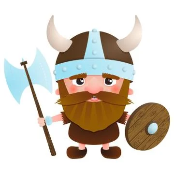 Vector Viking warrior Stock Illustration