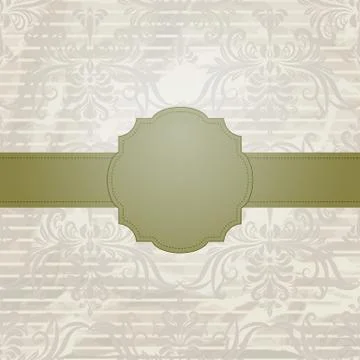 Vector  vintage card Stock-Illustration