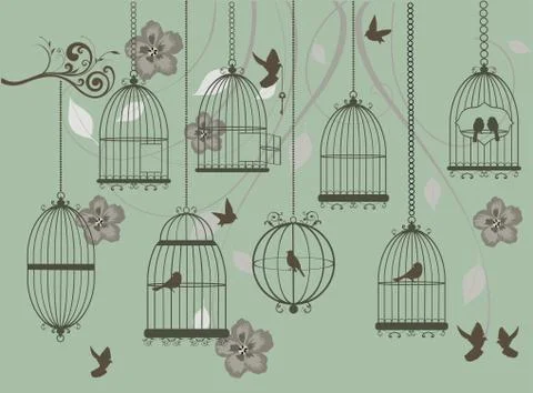 Vector Vintage Card Stock Illustration