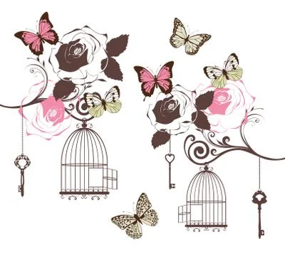 Vector Vintage Card Stock Illustration