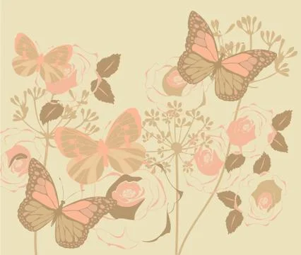 Vector Vintage Card Stock Illustration