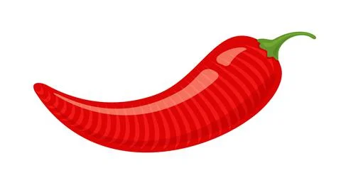 Vector vintage emblem of chilli pepper in engraving style. Vector emblem jala Stock Illustration