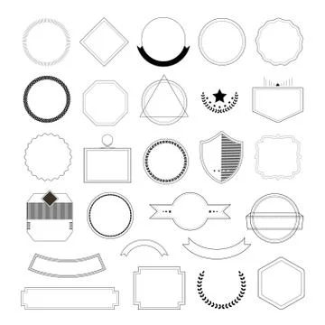 Vector vintage frame Stock Illustration