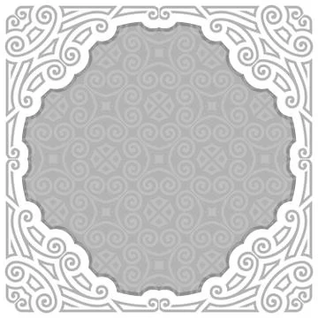 Vector vintage Frame Stock Illustration