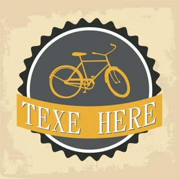 Vector vintage label Illustrazione stock