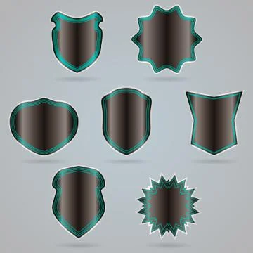 Vector vintage labels Illustrazione stock