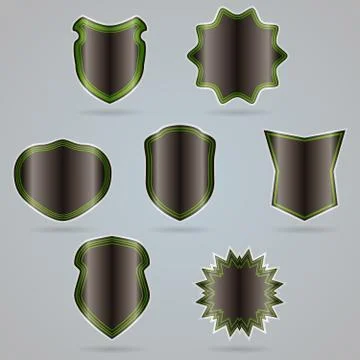 Vector vintage labels Stock Illustration