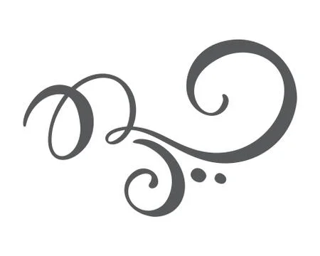 Vector vintage line elegant dividers and separators, swirls and corners 스톡 일러스트