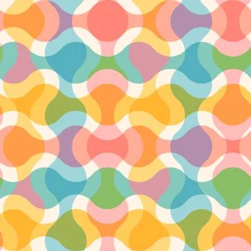 Vector vintage seamless abstract pattern Stock Illustration
