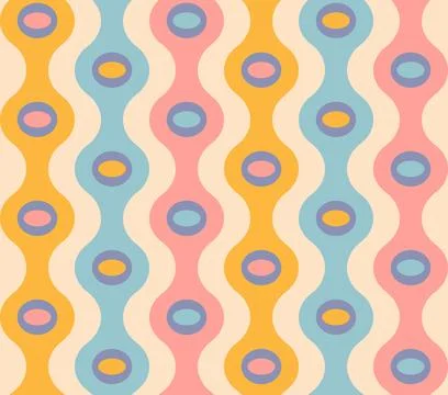 Vector vintage seamless abstract pattern イラスト素材