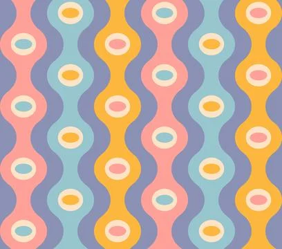 Vector vintage seamless abstract pattern Illustration