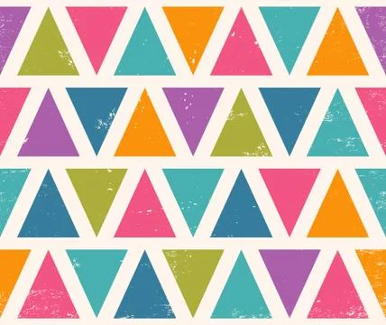 Vector vintage seamless pattern Stock Illustration