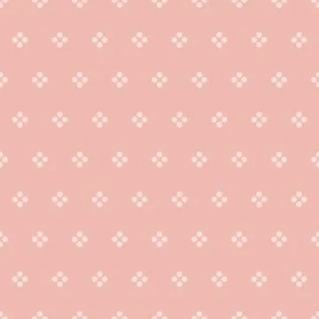 Vector vintage seamless simple background texture with circles Stock Illustration