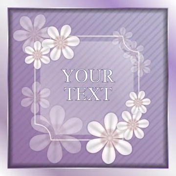 The vector violet background. Stock Illustration
