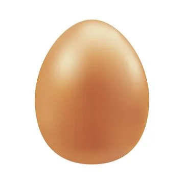 Vector volume egg. Symbol of the Easter holiday イラスト素材