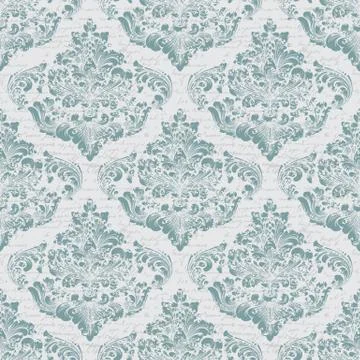 Vector volumetric damask seamless pattern background. Elegant luxury embossed 스톡 일러스트