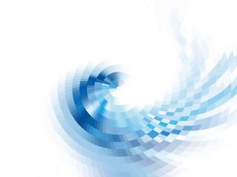 Vector vortex effect Stock Illustration