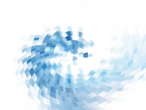 Vector vortex effect Stock Illustration